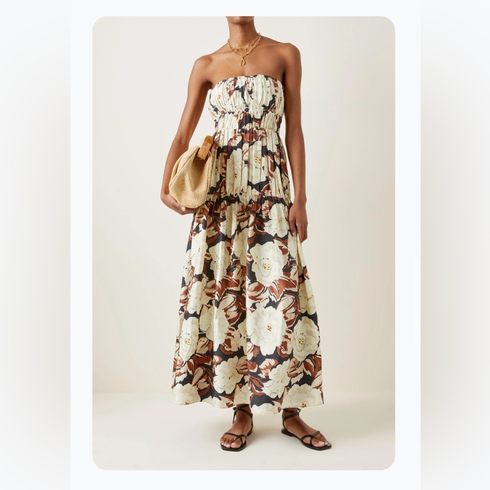 JardinVue strapless maxi dress. Never worn!